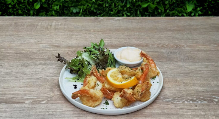 Gambas rebozadas