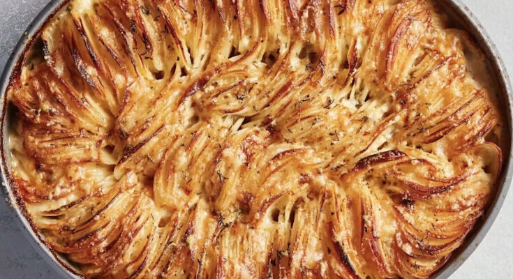Patatas gratinadas